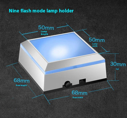 Square Touch Sensor Lamp Holder