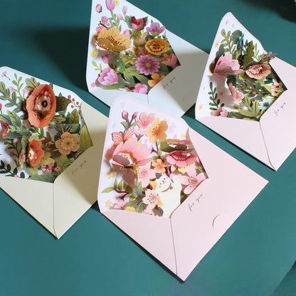 3D Flower Greeting Card