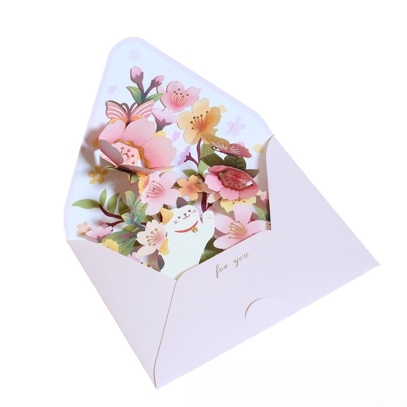 3D Flower Greeting Card